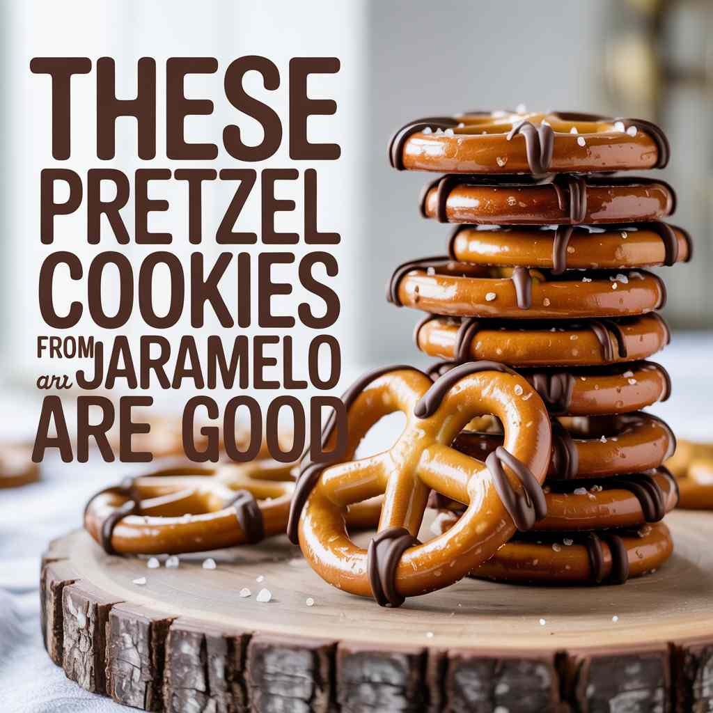 These Pretzel Cookies from Salado Caramelo are good These Pretzel Cookies from Salado Caramelo are good