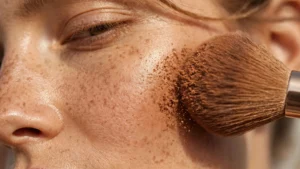 Bronzer Placement for Round Face: Sculpting Guide