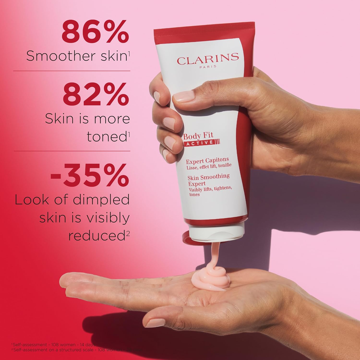 CLARINS Body Fit Active GelCream | Targets Cellulite | Visibly Lifts, Tightens & Tones | Smoothes Skin | Instant Lift Effect | Hydrates | All Skin Types Gallery Photo 3