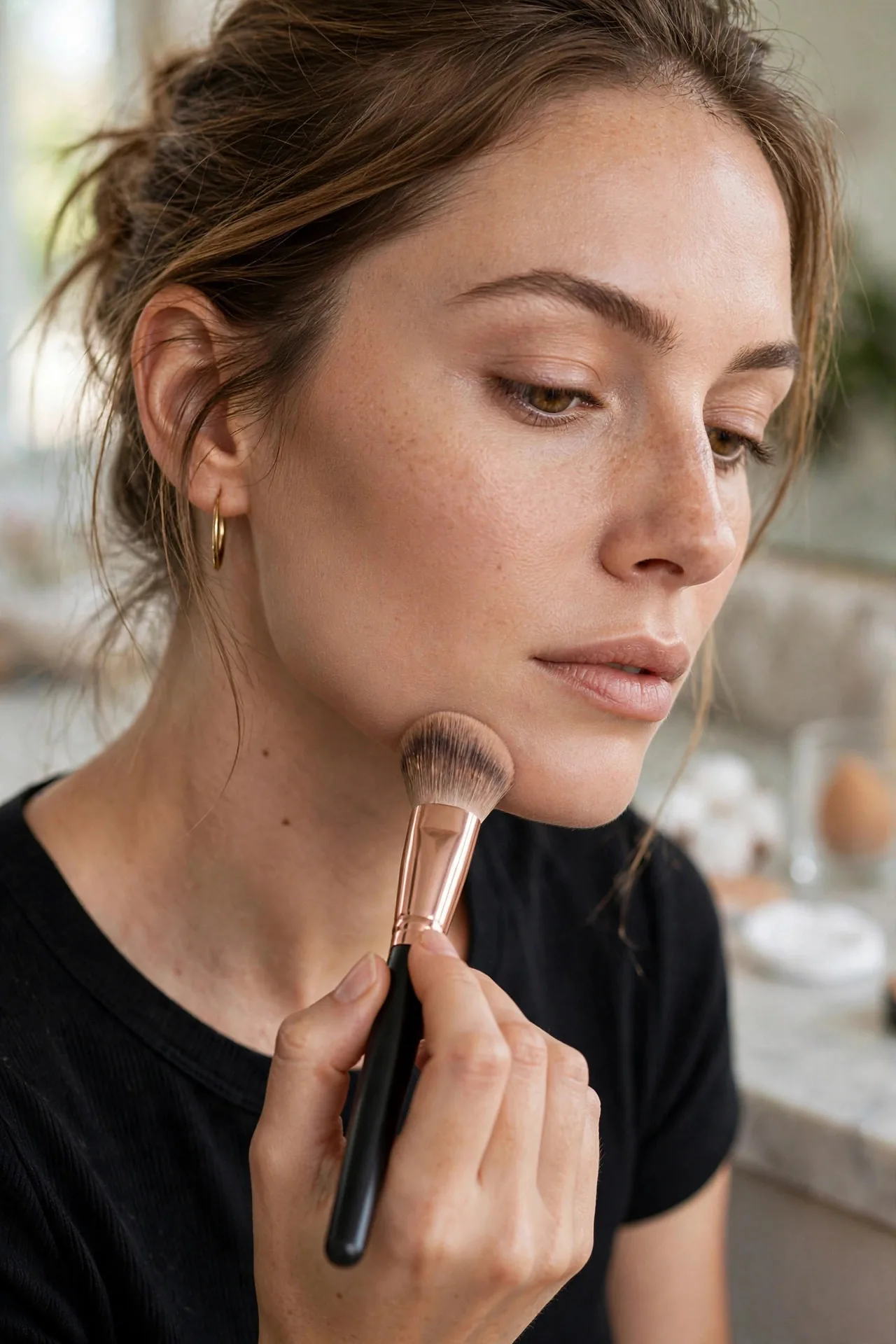 Contouring for Square Face: Soften Jaw & Forehead Guide