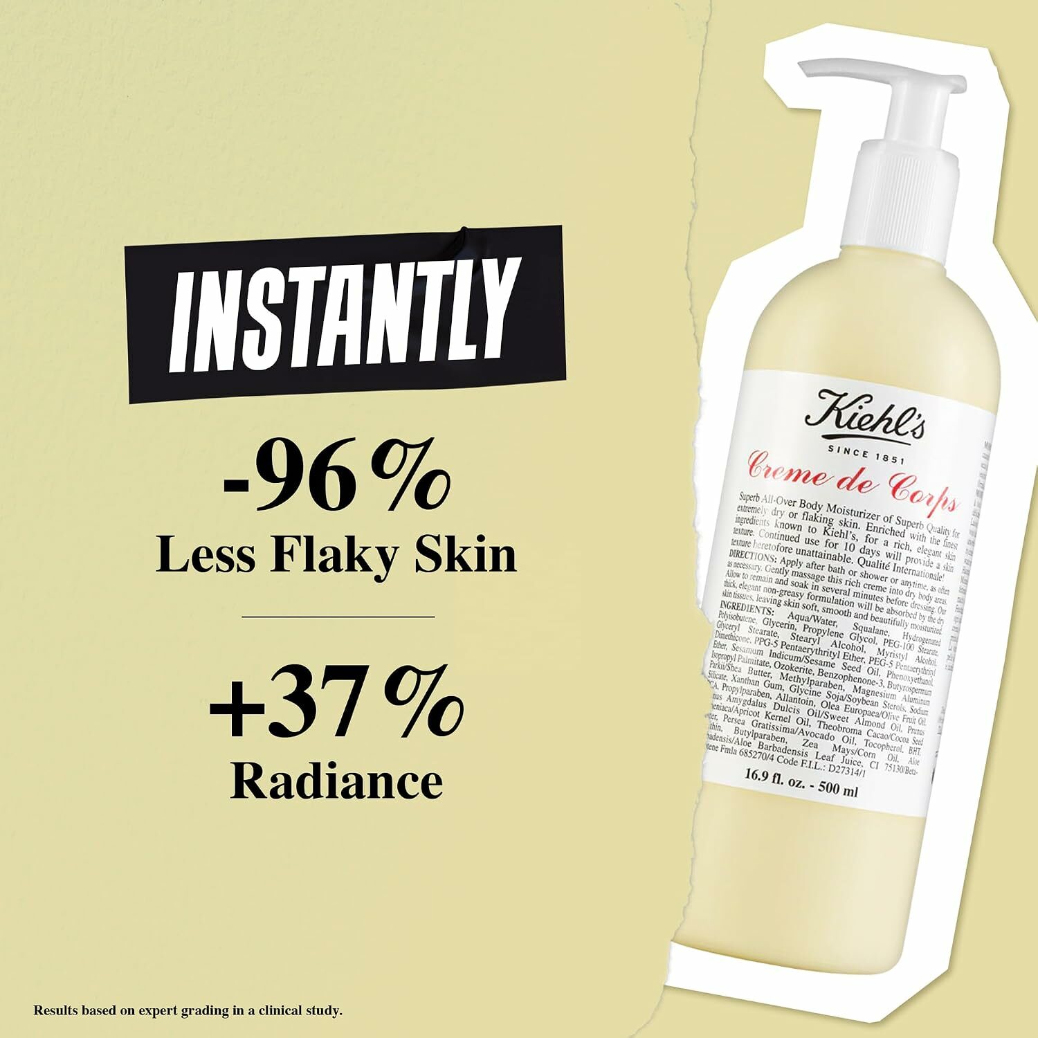 Kiehl's Creme de Corps Body Lotion, with Cocoa Butter, Fast Hydration Gallery Photo 5