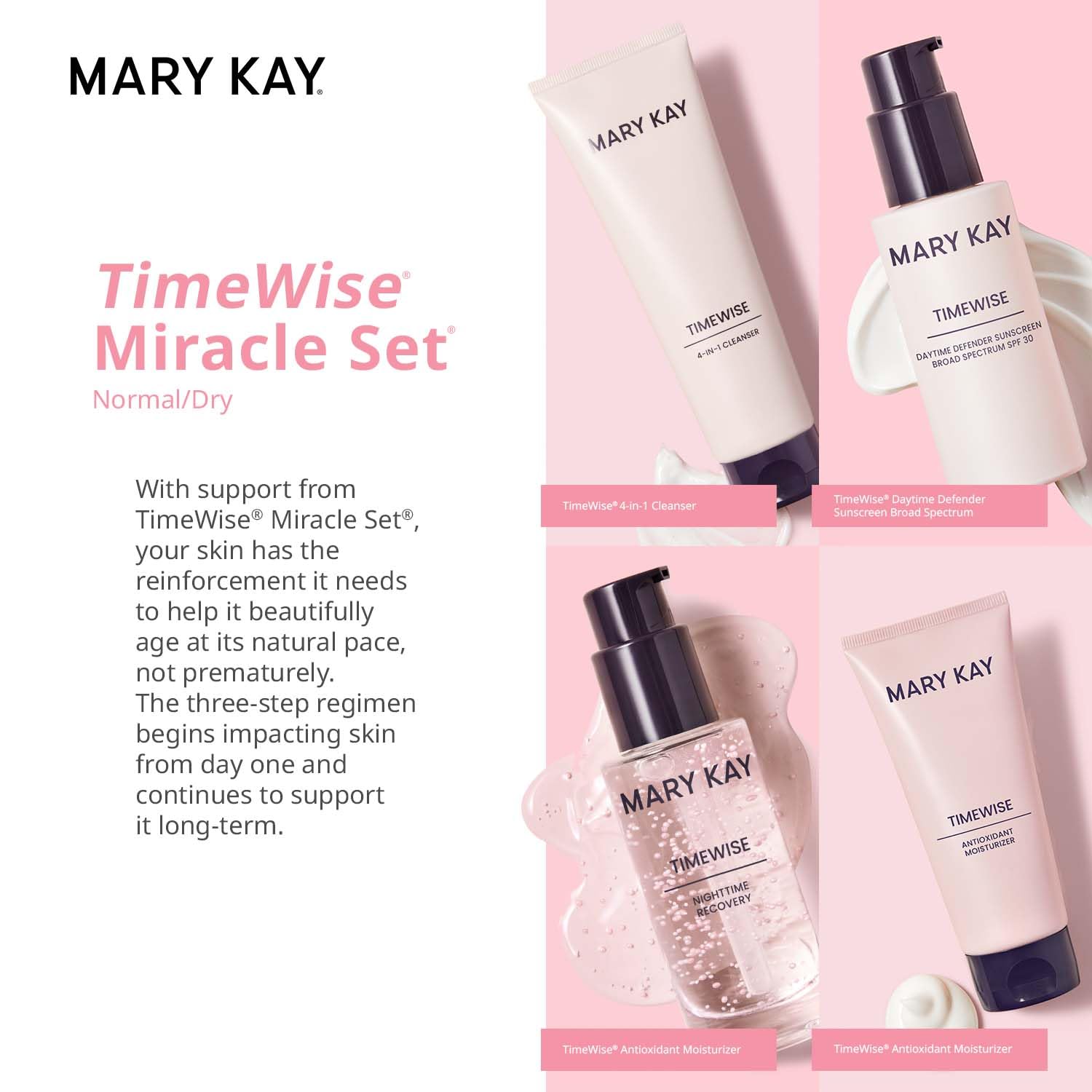 Mary Kay : TimeWise® Miracle Set® Normal/Dry Gallery Photo 3