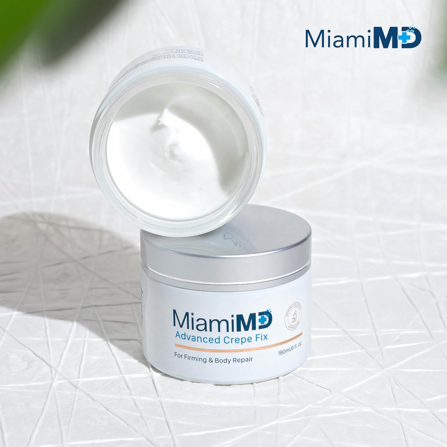 MiamiMD Advanced Crepe Fix: Anti Aging and Skin Firming Cream For All Skin Types Cruelty Free, Paraben Free Skin Care 180 ml (6 fl oz) 3 PACK Gallery Photo 5