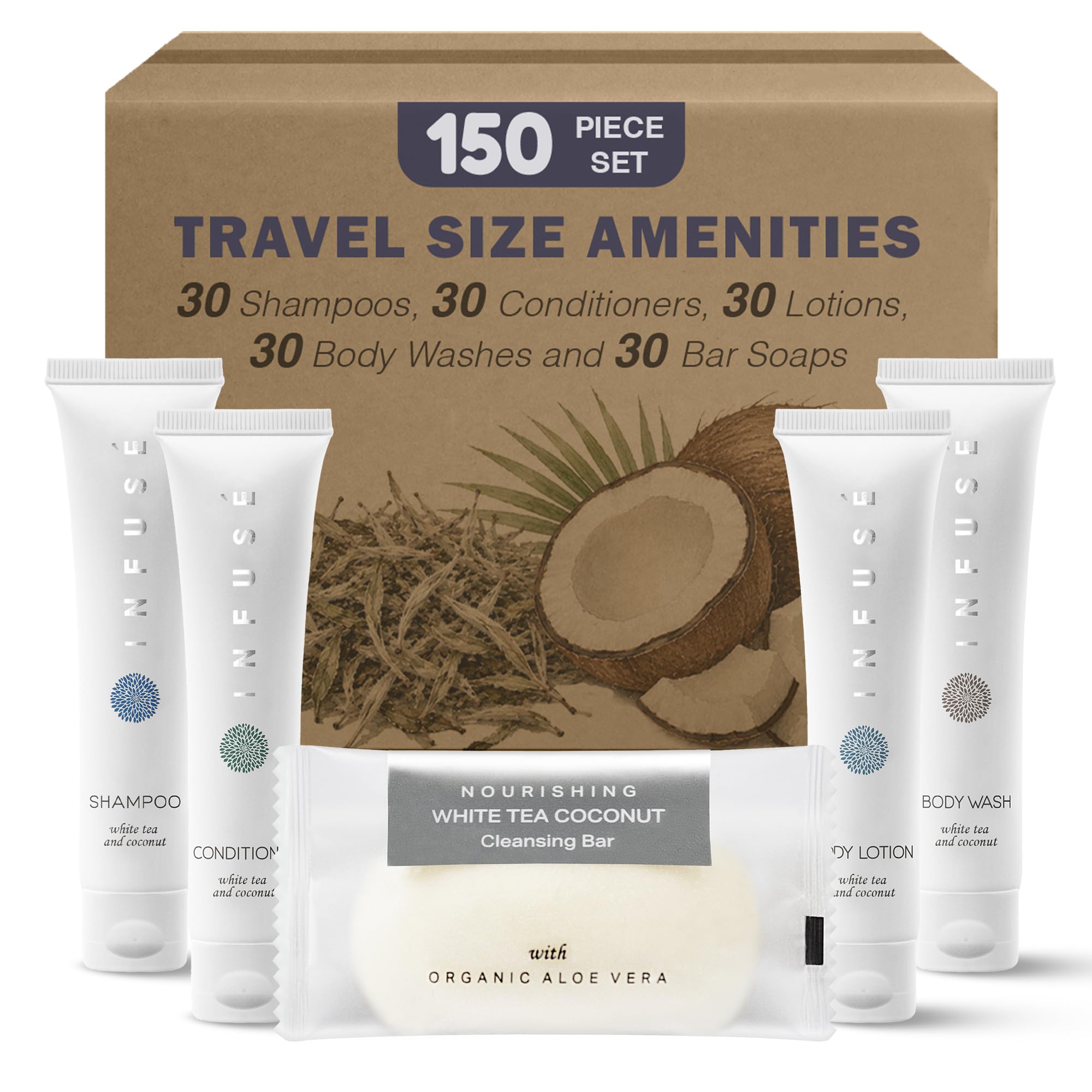 Terra Pure INFUSÉ Hotel Toiletries Review: 150-Piece Set