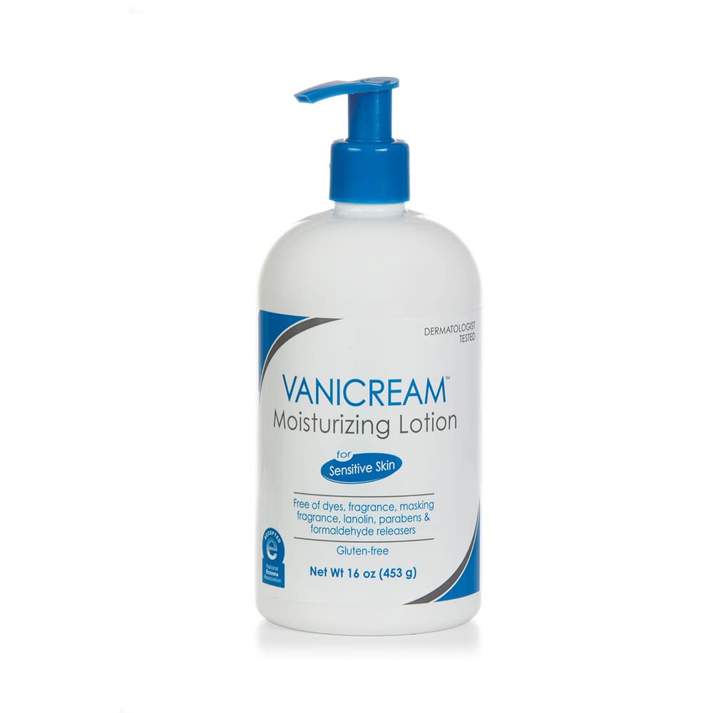 Vanicream Moisturizing Lotion with Pump Dispenser: 16 Fl Oz (Pack of 12) Formulated Without Common Irritants for Those with Sensitive Skin (Pack of 12) Gallery Photo 1