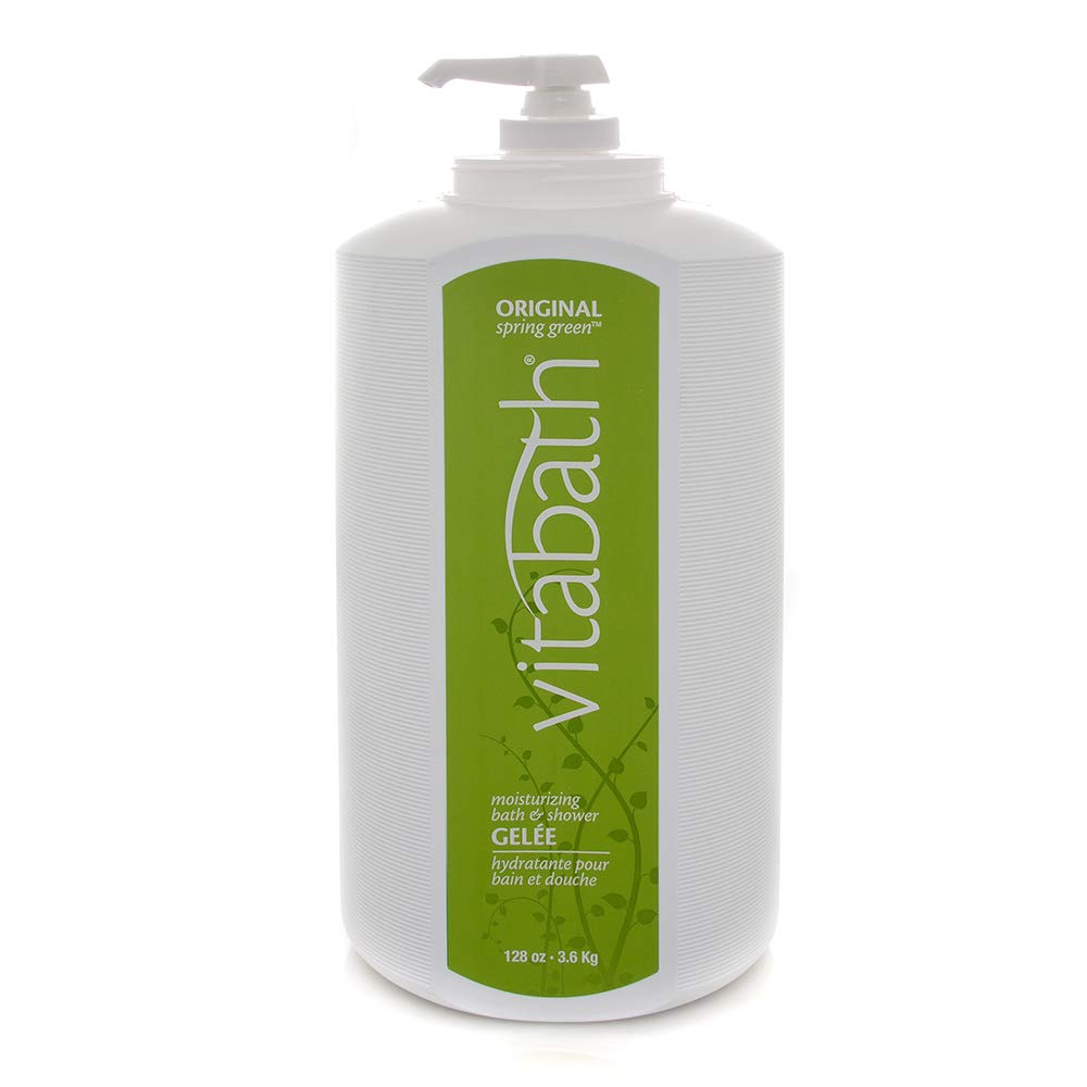 Vitabath Moisturizing Bath and Shower Gelee, Spring Green, 128 Ounce Gallery Photo 3